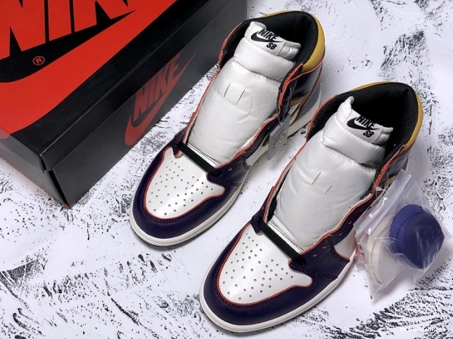 MaikeSneakers Off-Louis x 1 Jordan AJ1 AQ0818-158 OW Air 0818